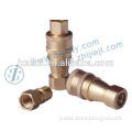 KZD-2 BSP 1/2" stainless steel hydraulic oil and gas quick coupler